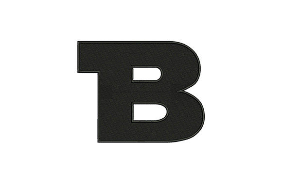 Letter B: A Versatile Embroidery Asset for Etsy Sellers