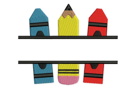 Review: Split Crayons Pencils Frame Design