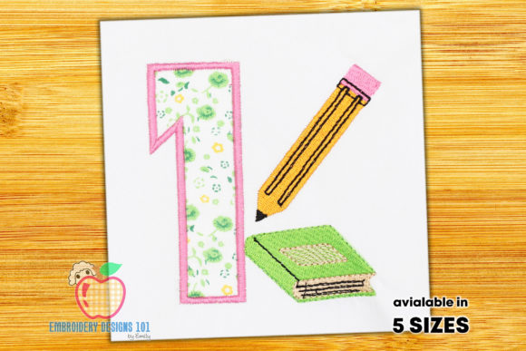 Reviewing A Book with Pencil Near One Applique