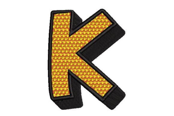 Reviewing Comic Pop Art Alphabet Letter K for Holiday Crafts