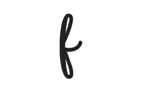 Reviewing Lower Case Alphabet F for Embroidery