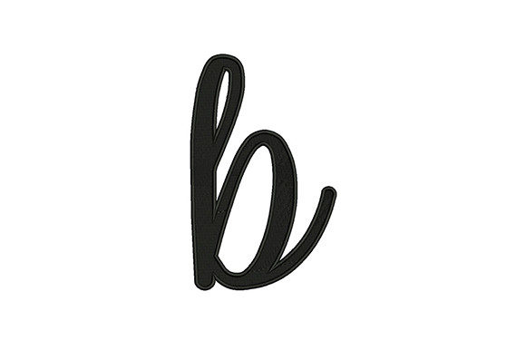 Reviewing Lowercase Alphabet B for Craft Fairs