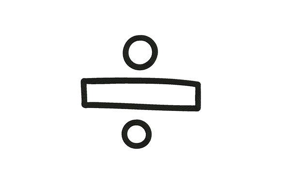 Reviewing the Divide Sign Symbol for Embroidery