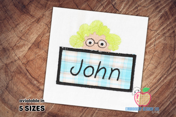 Reviewing the Welcome Frame with Cartoon Face