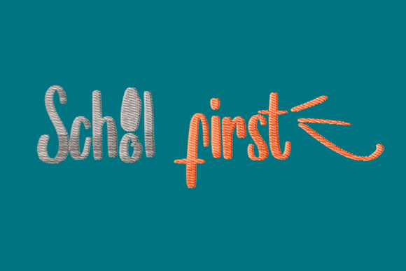 School First: A Seller’s Review of Back-to-School Embroidery
